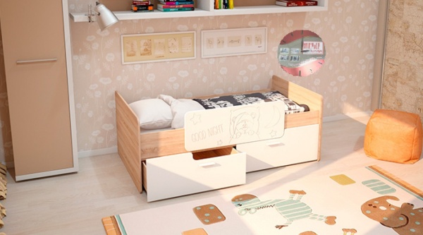 Детская Кровать Умка