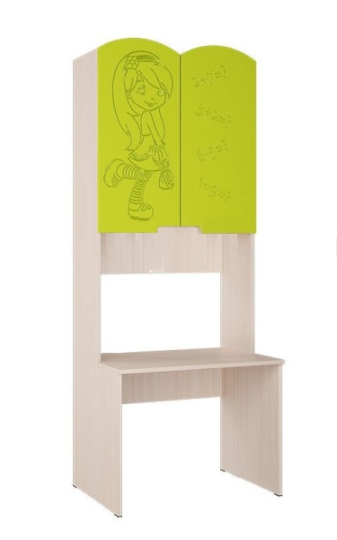 Письменный Стол Юниор-3 с Надстройкой Разные Цвета и Рисунок/Ш-700 мм x Г-1800 мм х В-520 мм